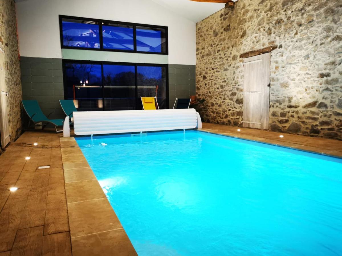 L'Escale Du Bocage Piscine Couverte Chauffee La Flocelliere Ngoại thất bức ảnh