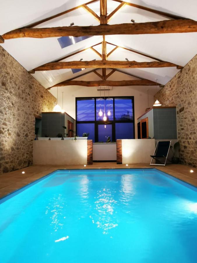 L'Escale Du Bocage Piscine Couverte Chauffee La Flocelliere Ngoại thất bức ảnh