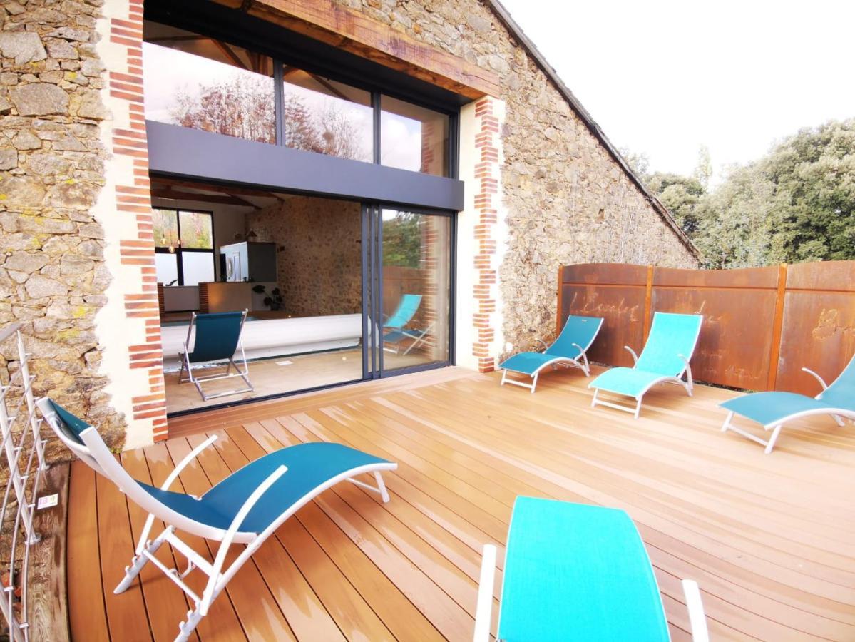 L'Escale Du Bocage Piscine Couverte Chauffee La Flocelliere Ngoại thất bức ảnh